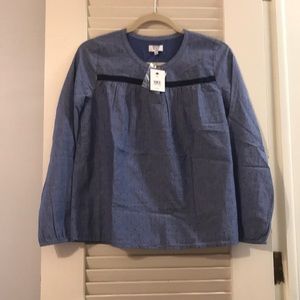 Crown and Ivy new with tags blue top